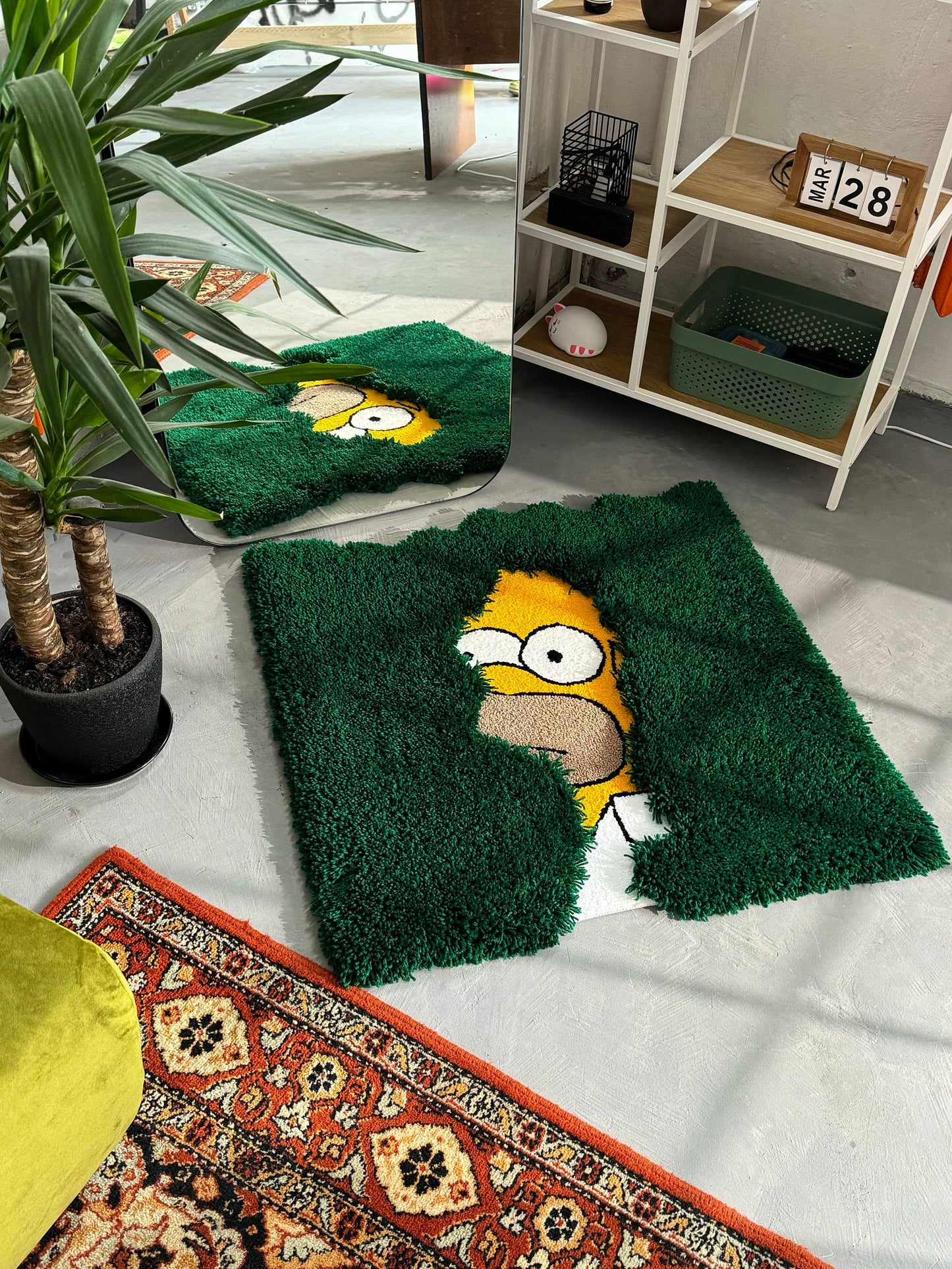 Fluffy Tufted Cartoon Rug