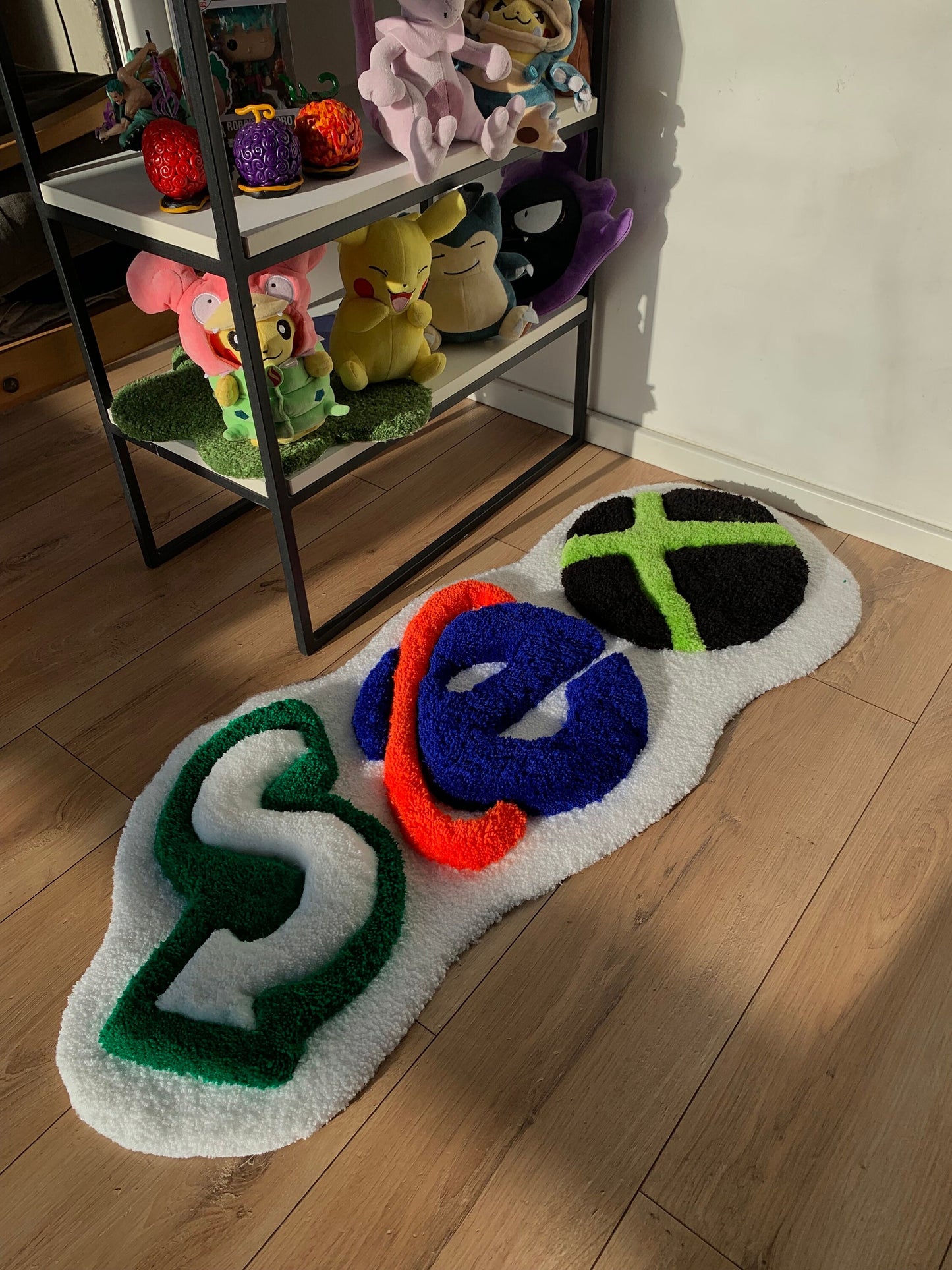 fluffy 3d Rug Tufted handmade custom