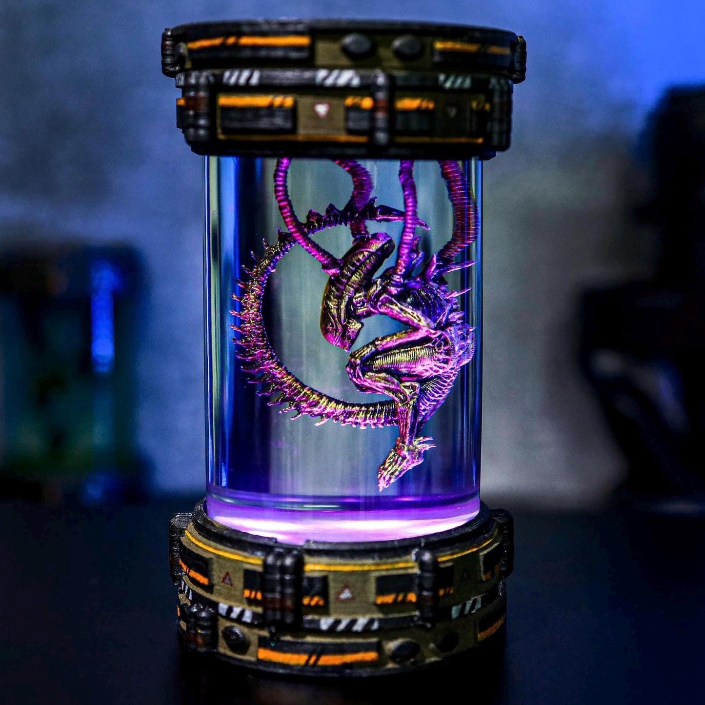 Space Monster Resin Lamp