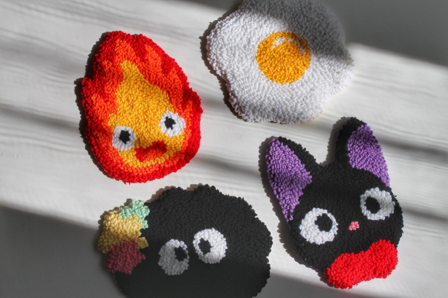 Punch Needle Coasters