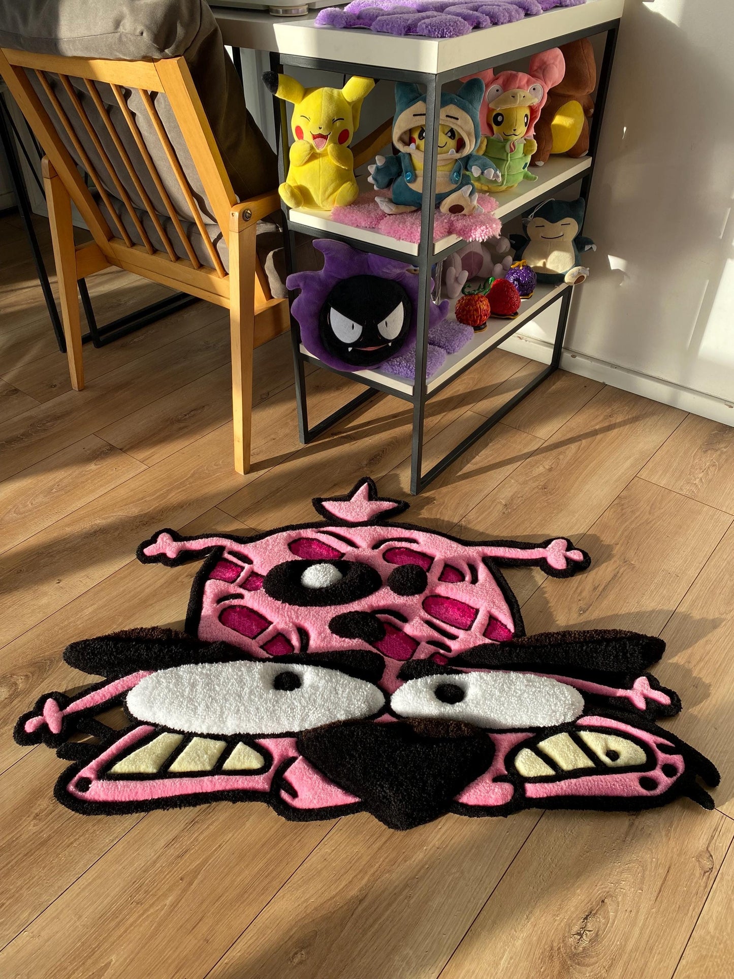 Courage the Cowardly Dog Tufted Rug