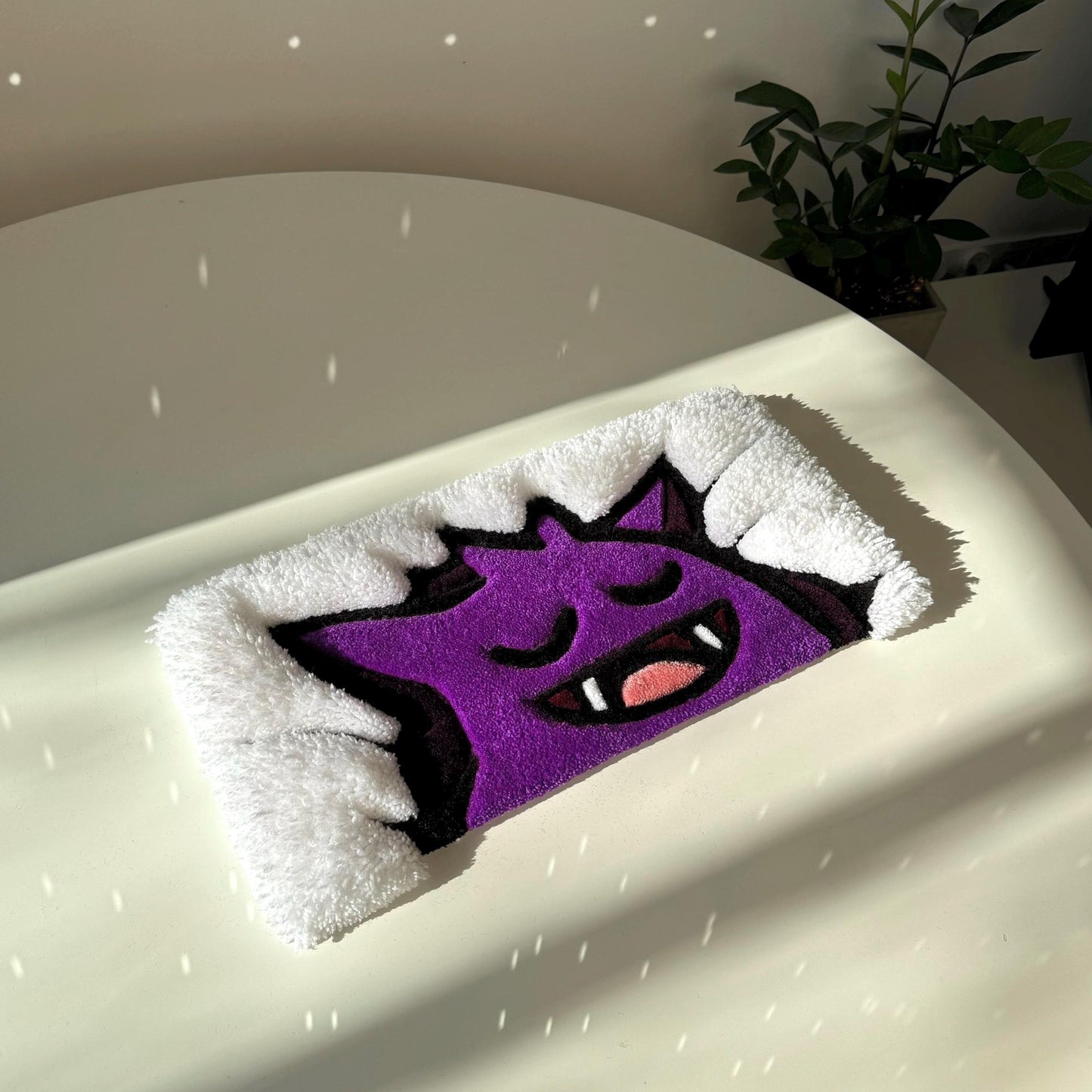 Gengar Pokémon 3D Tufted Keyboard Rug