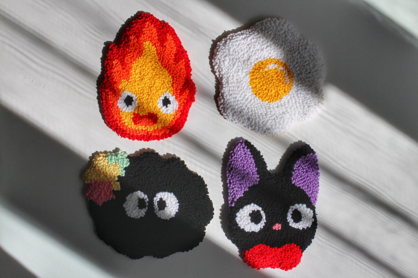 Punch Needle Coasters