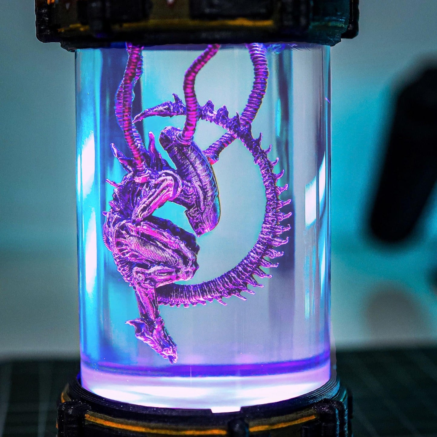 Space Monster Resin Lamp