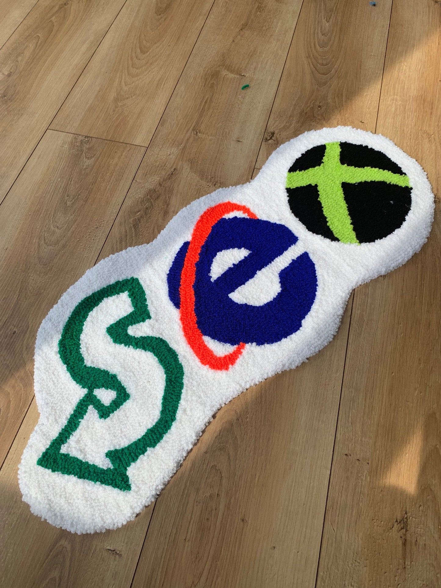 fluffy 3d Rug Tufted handmade custom