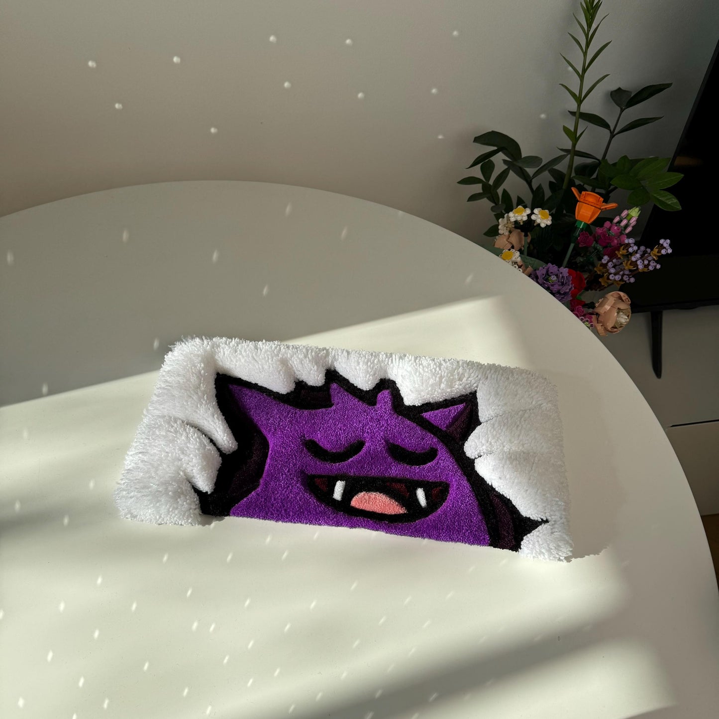 Gengar Pokémon 3D Tufted Keyboard Rug
