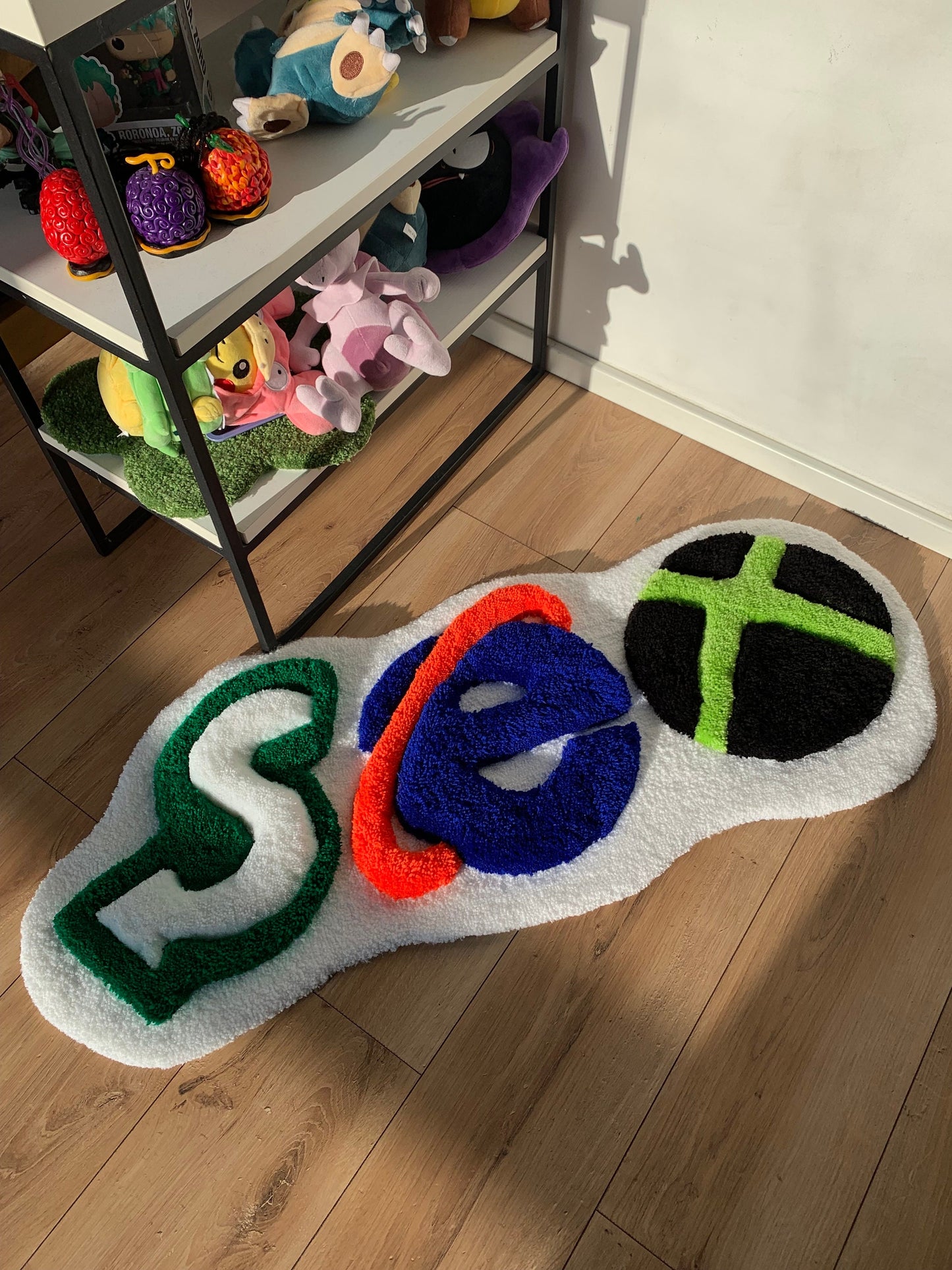 fluffy 3d Rug Tufted handmade custom