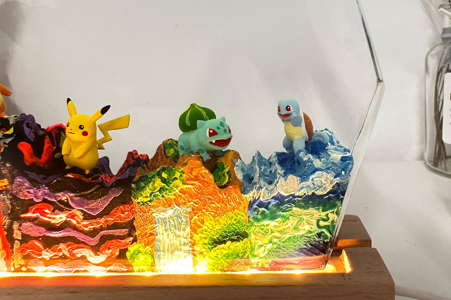 Pokemon resin lamp