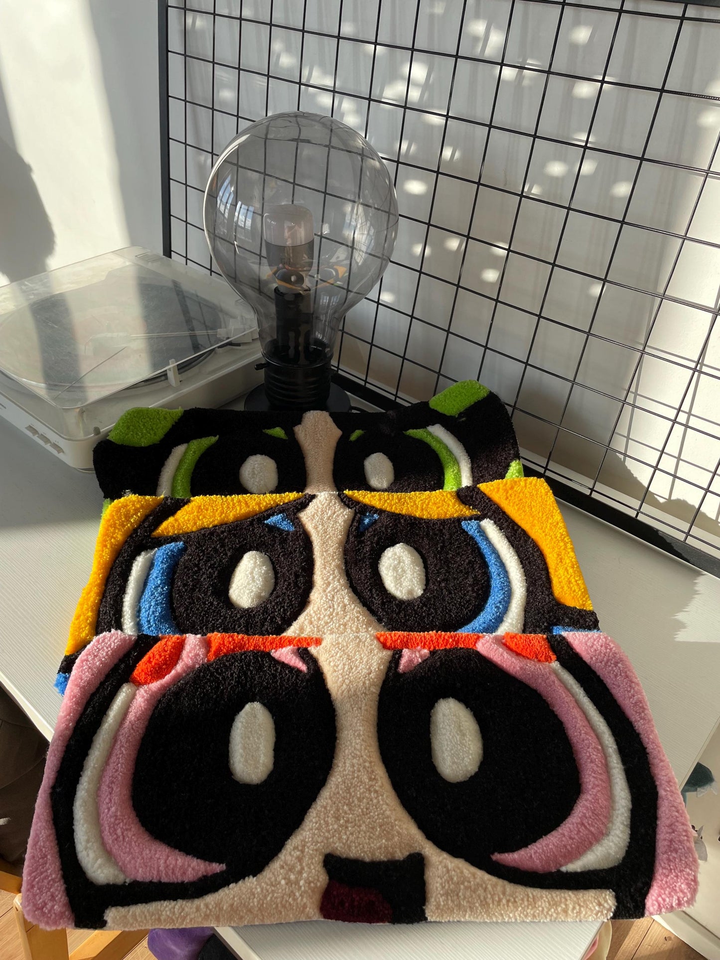 Powerpuff Girls Tufted Keyboard Rug