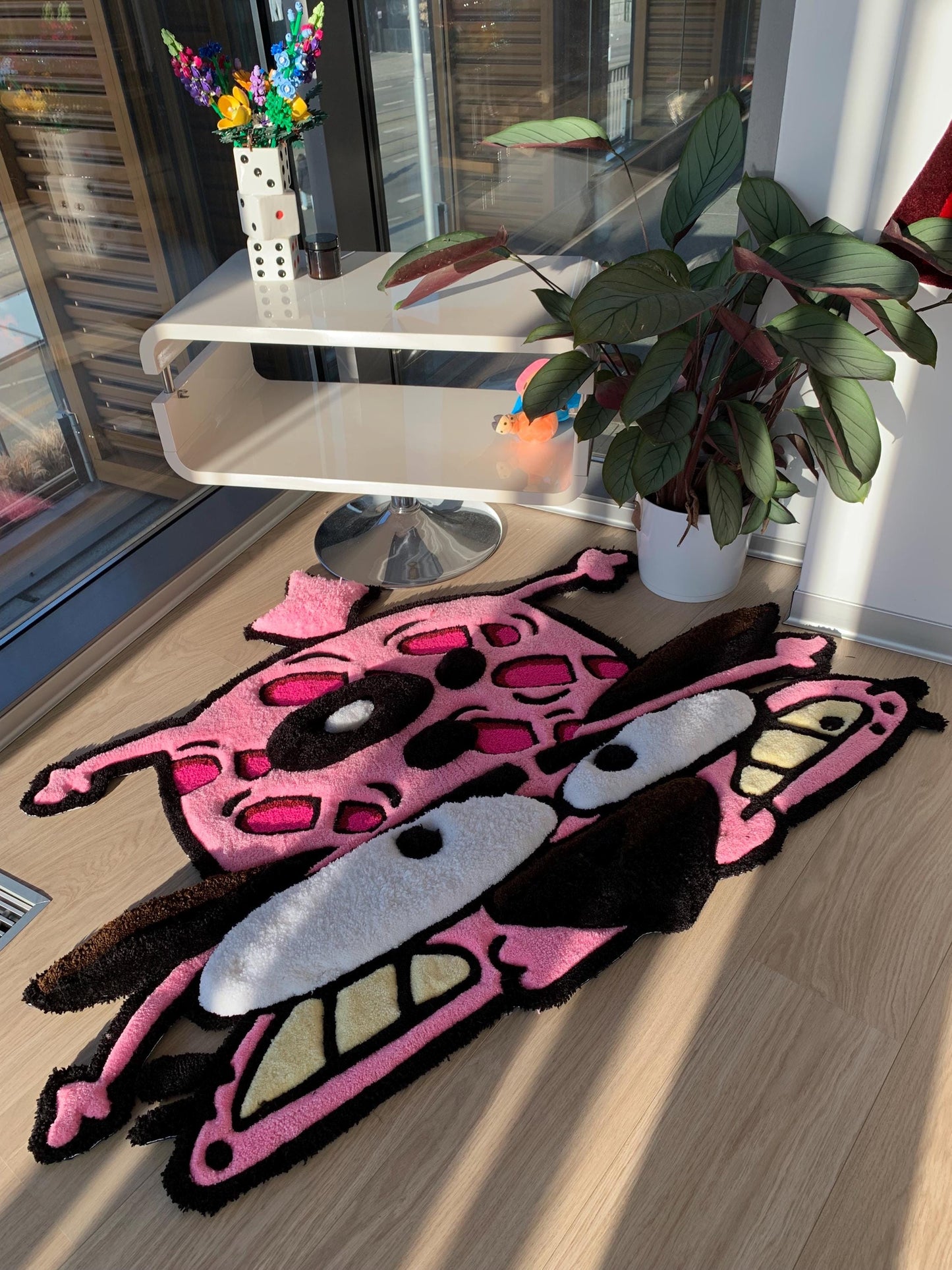 Courage the Cowardly Dog Tufted Rug