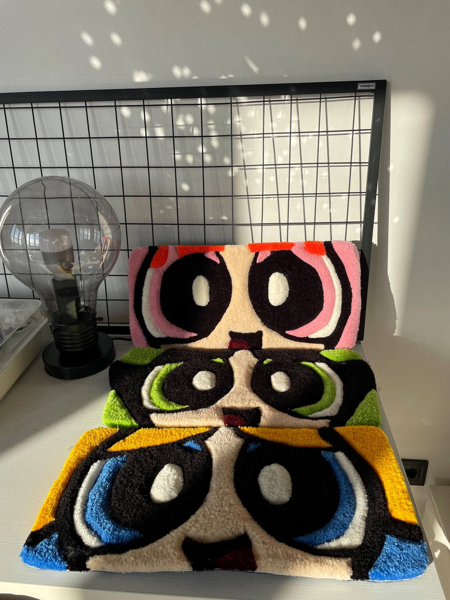 Powerpuff Girls Tufted Keyboard Rug