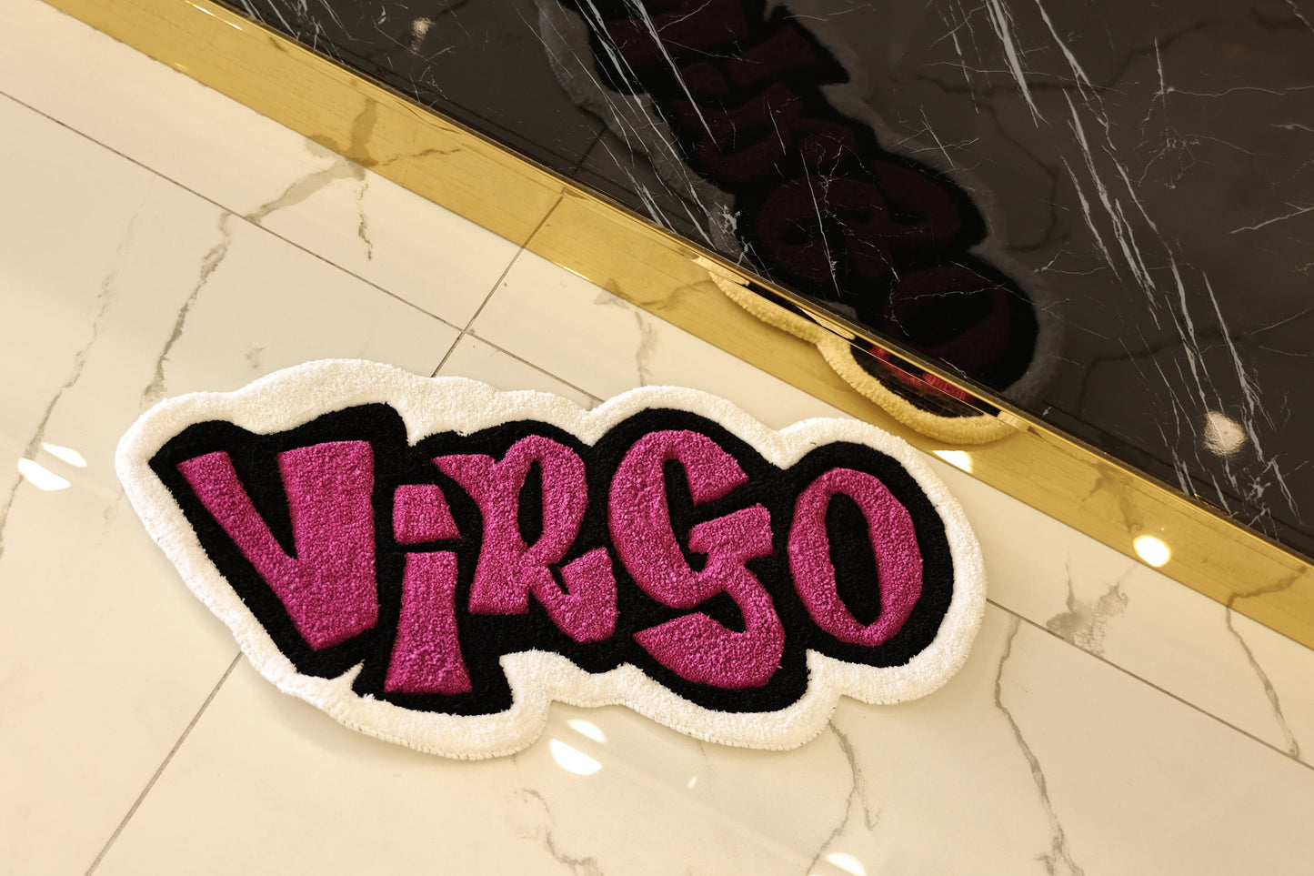 Customizable Virgo Zodiac Hand Tufted Rug