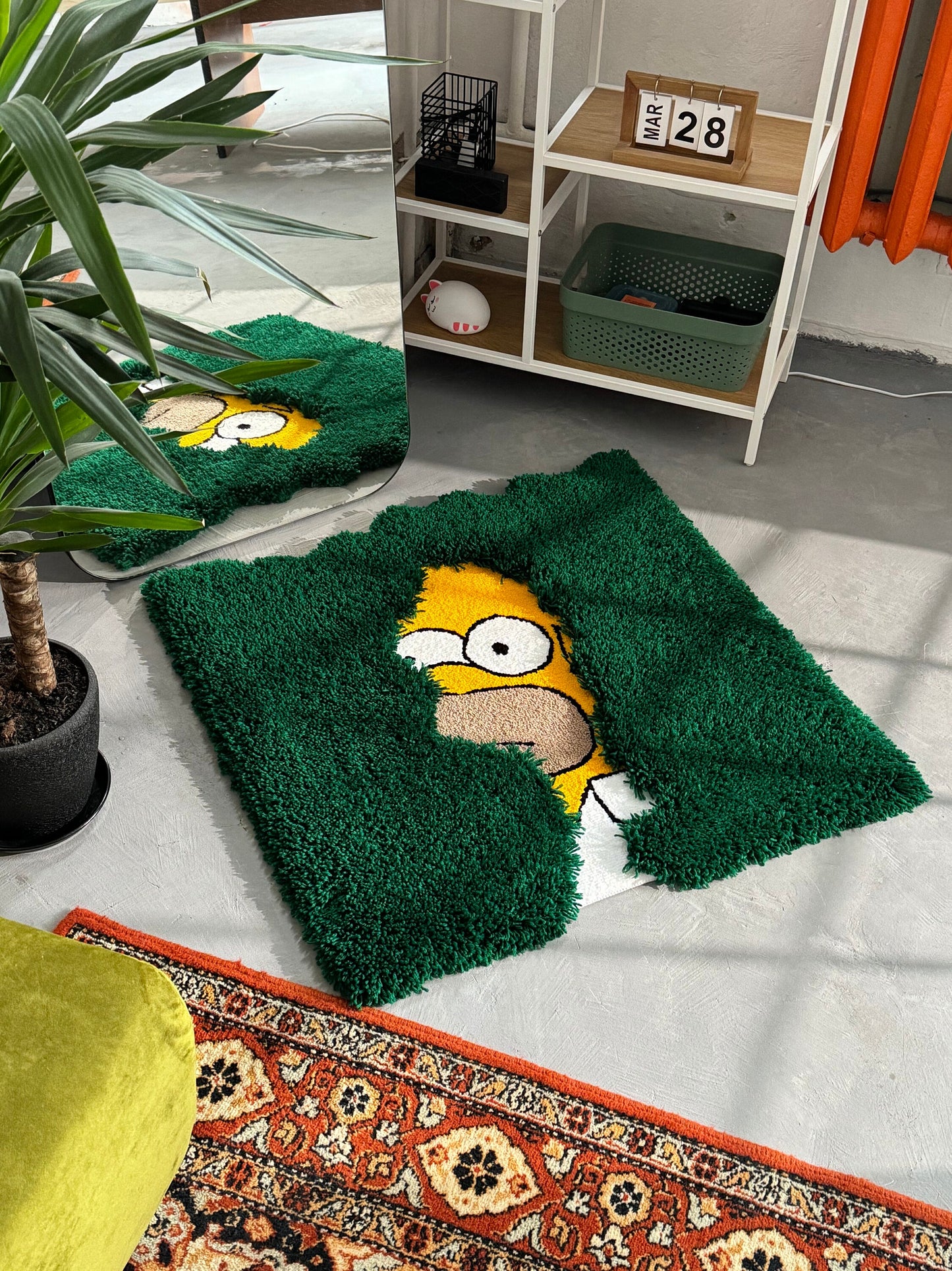 Fluffy Tufted Cartoon Rug