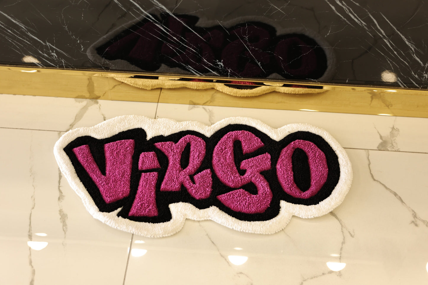 Customizable Virgo Zodiac Hand Tufted Rug