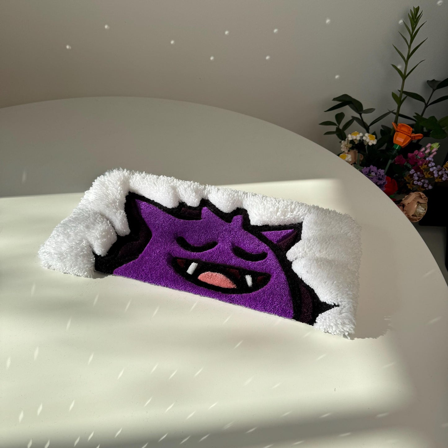 Gengar Pokémon 3D Tufted Keyboard Rug
