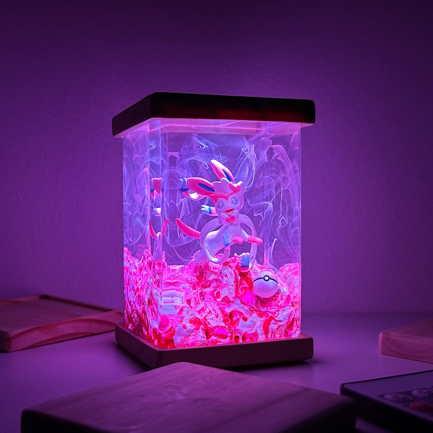 custom pokemon resin night light