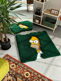 Fluffy Tufted Cartoon Rug