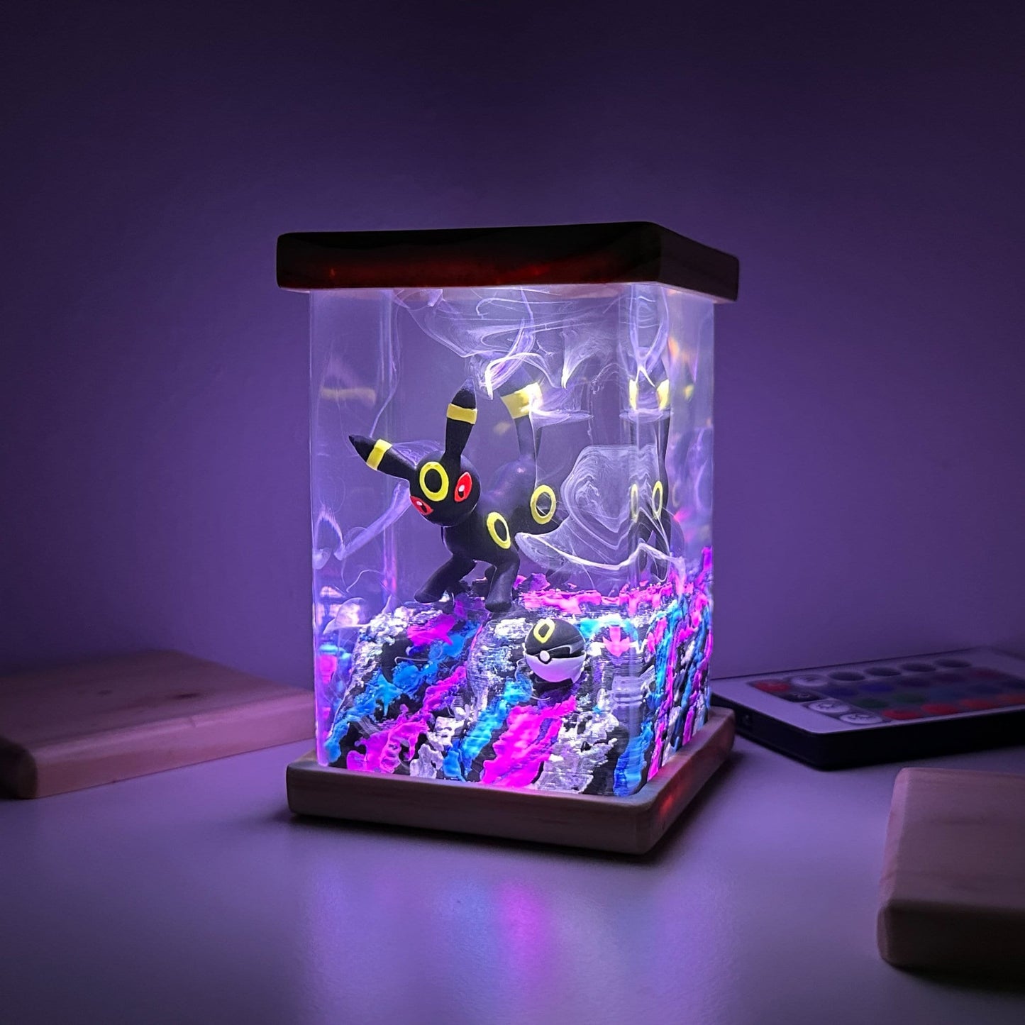 custom pokemon resin night light