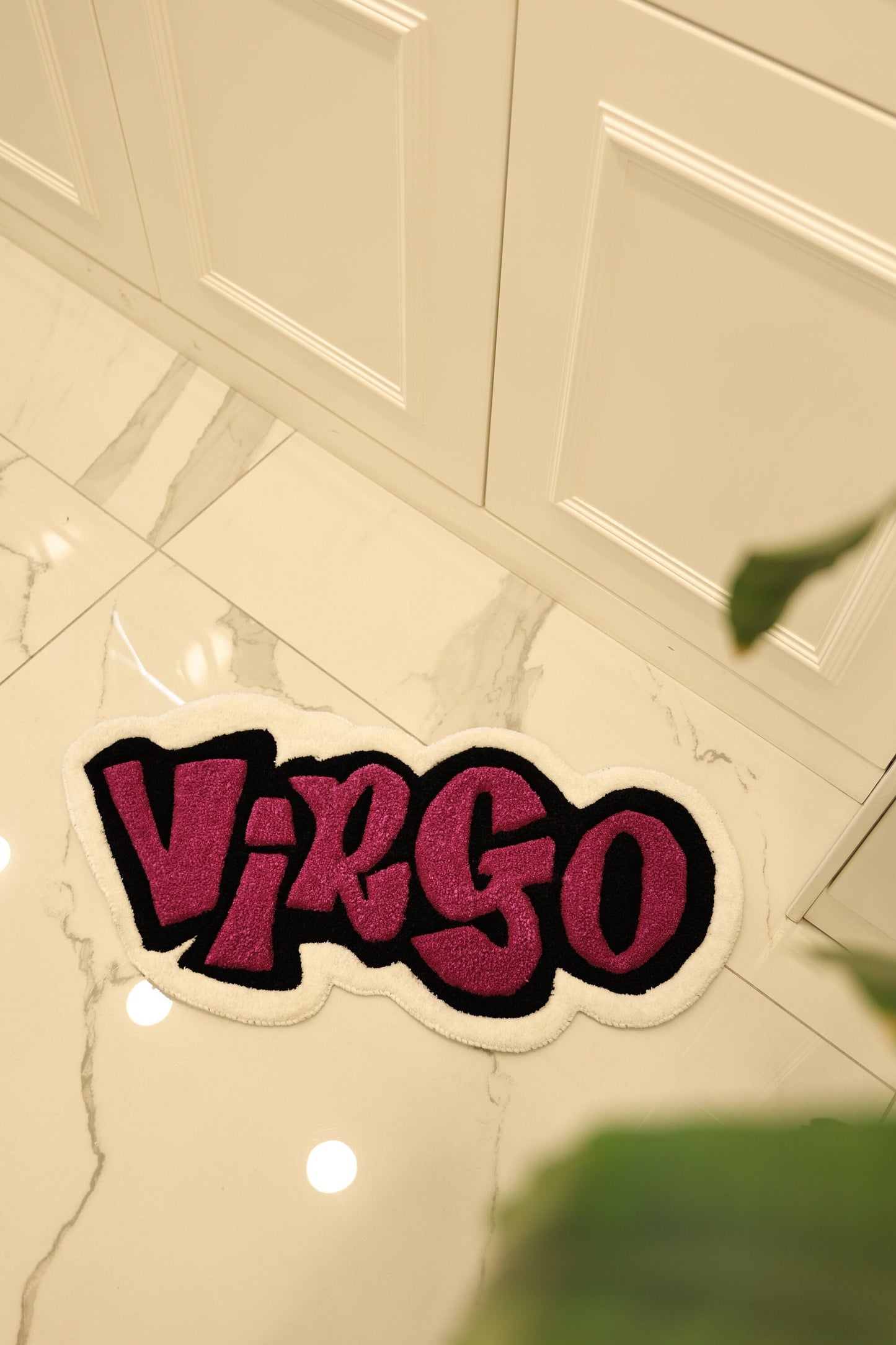 Customizable Virgo Zodiac Hand Tufted Rug