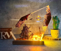 Diorama Ring Resin lamp