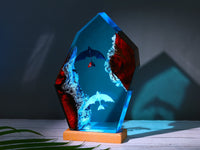 T.ooth.less and l.ight fu.ry Epoxy lamp