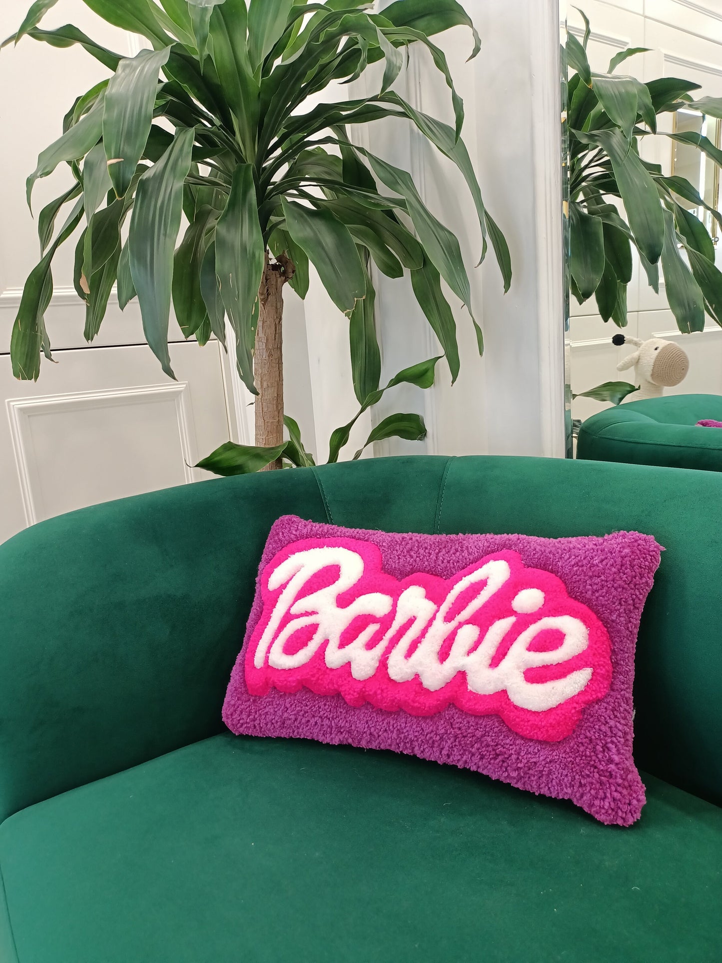 Personalized Name Tufted Pillow Case