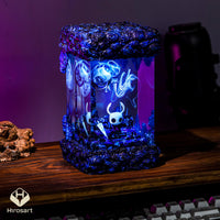 Knight from Hollow Knight Resin Lamp