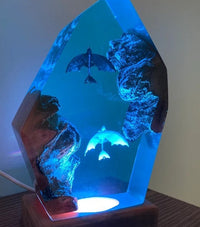 T.ooth.less and l.ight fu.ry Epoxy lamp