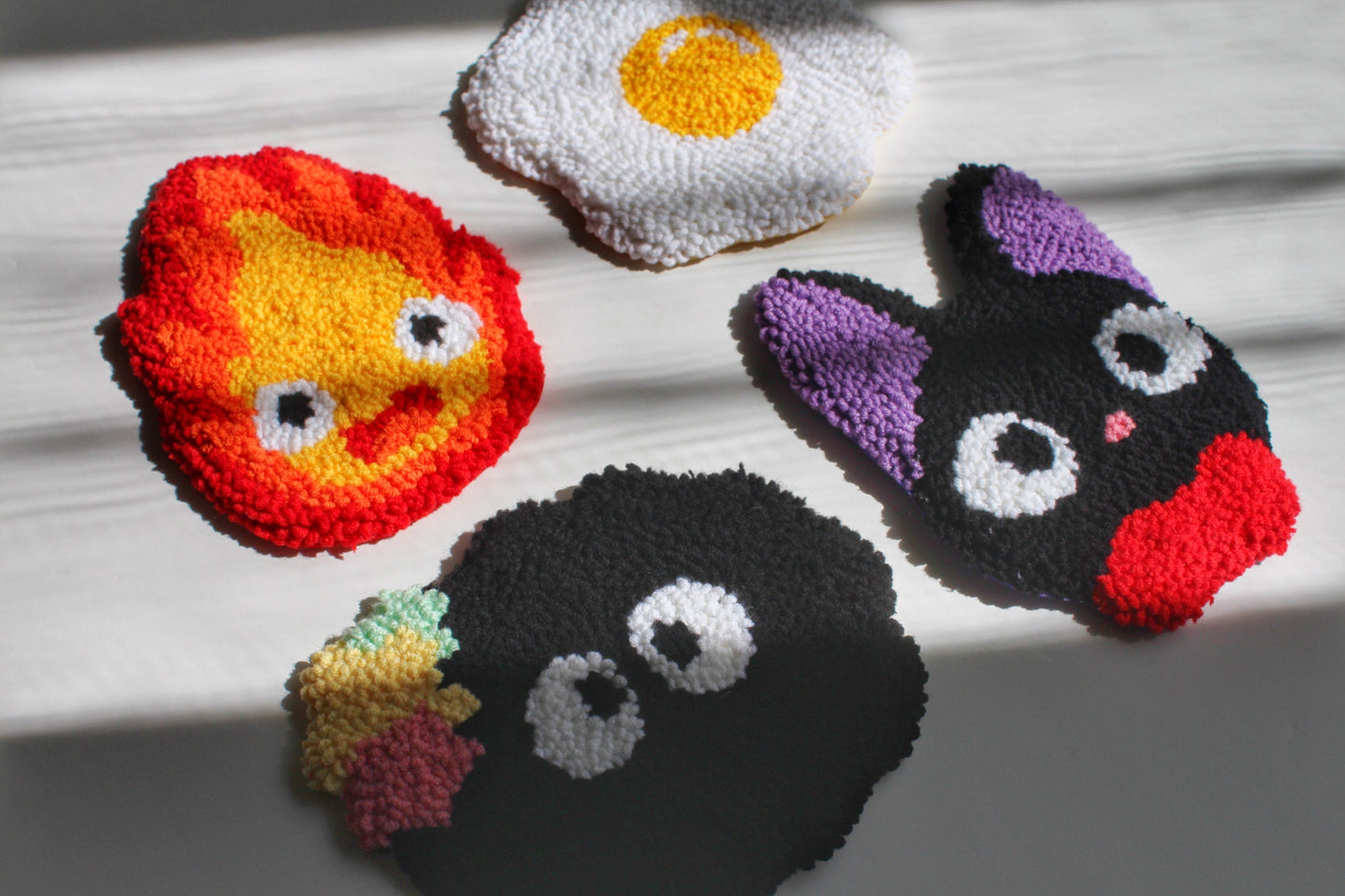 Punch Needle Coasters