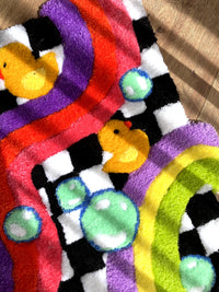 Bubbles Colourful Tufted Rug
