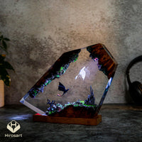 Too.thl.ess Dragon resin lamp