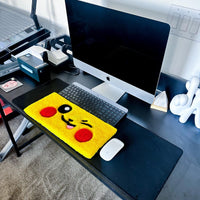 Pikachu Pokemon Keyboard Custom Anime Cartoon Wrist Rest Rug
