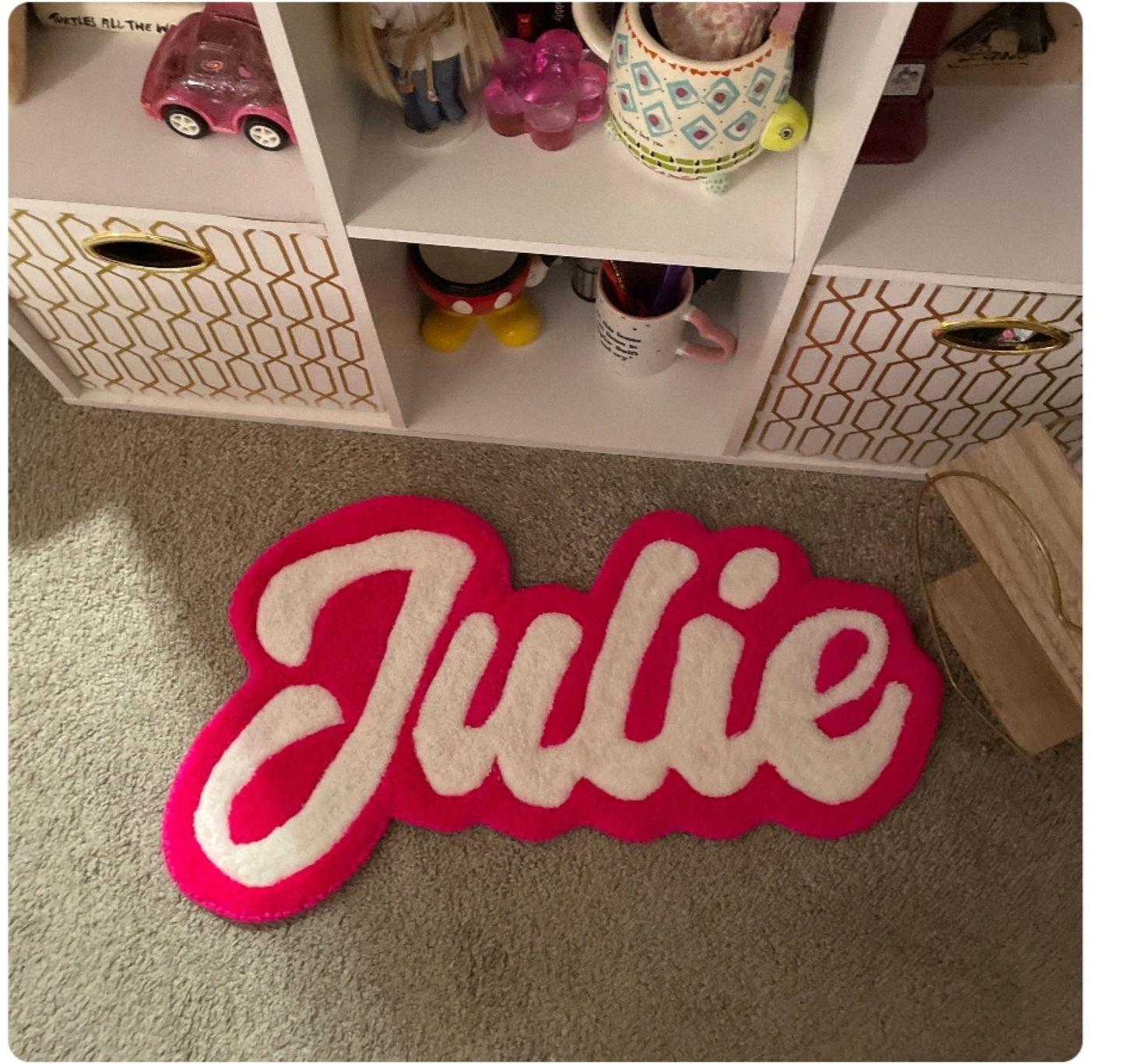 Custom Sign Name Tufted Rug