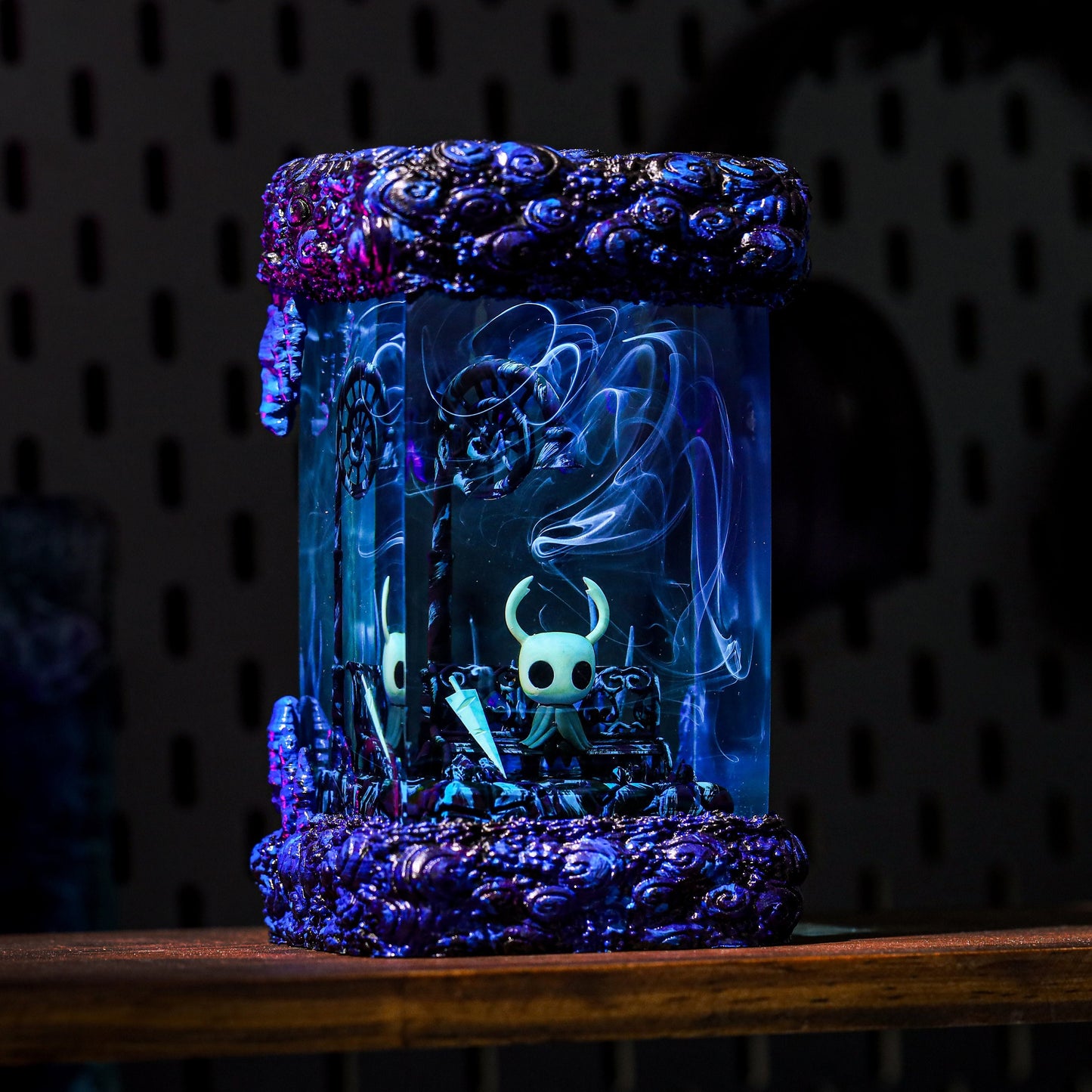 Knight from Hollow Knight Resin Lamp