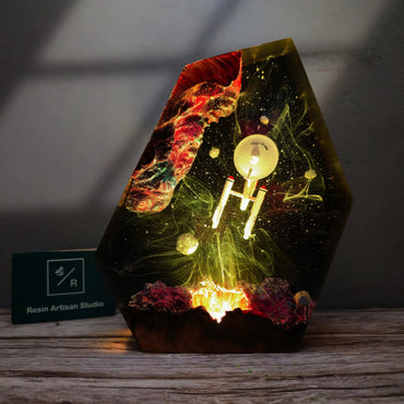 Star Trek USS Voyager Resin Night Light