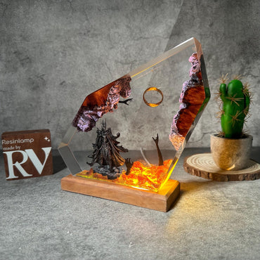 Diorama Ring Resin lamp