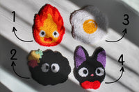 Punch Needle Coasters