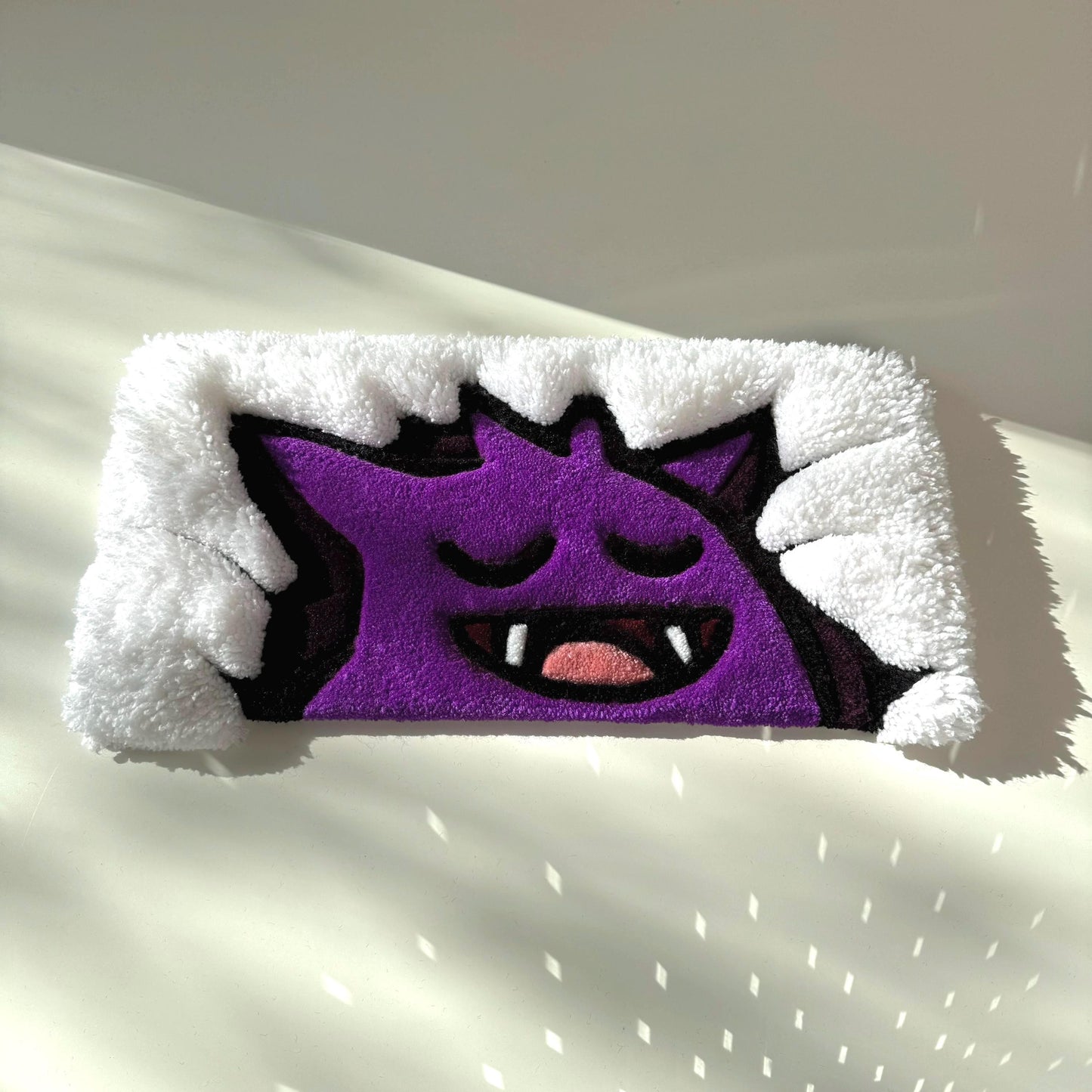 Gengar Pokémon 3D Tufted Keyboard Rug