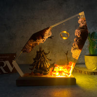 Diorama Ring Resin lamp