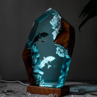 T.ooth.less and l.ight fu.ry Epoxy lamp