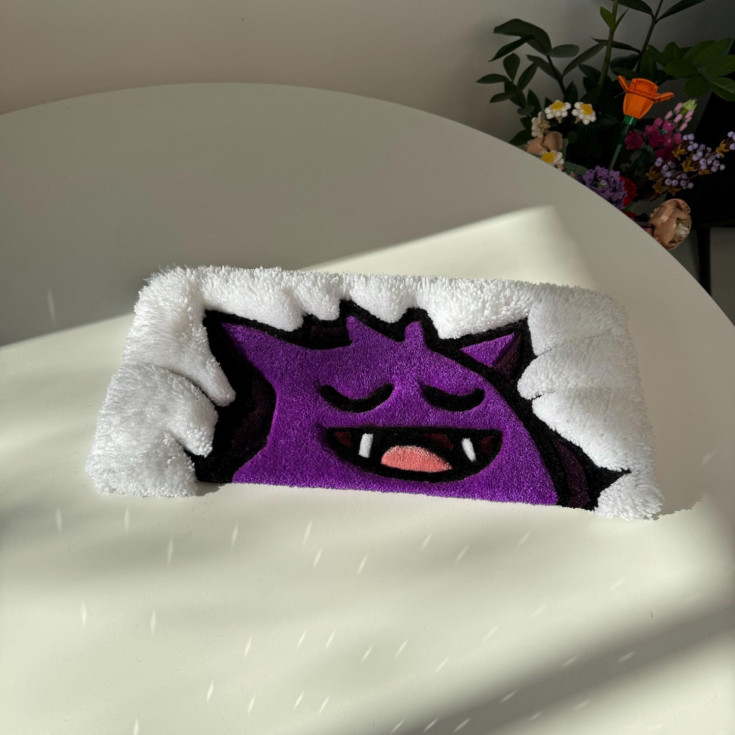 Gengar Pokémon 3D Tufted Keyboard Rug