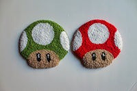Mario Game Tufted Mug Rug Coaster