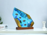Axolotl and Sea Creatures resin