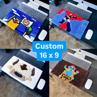 Custom Commission Keyboard Laptop Computer Rug