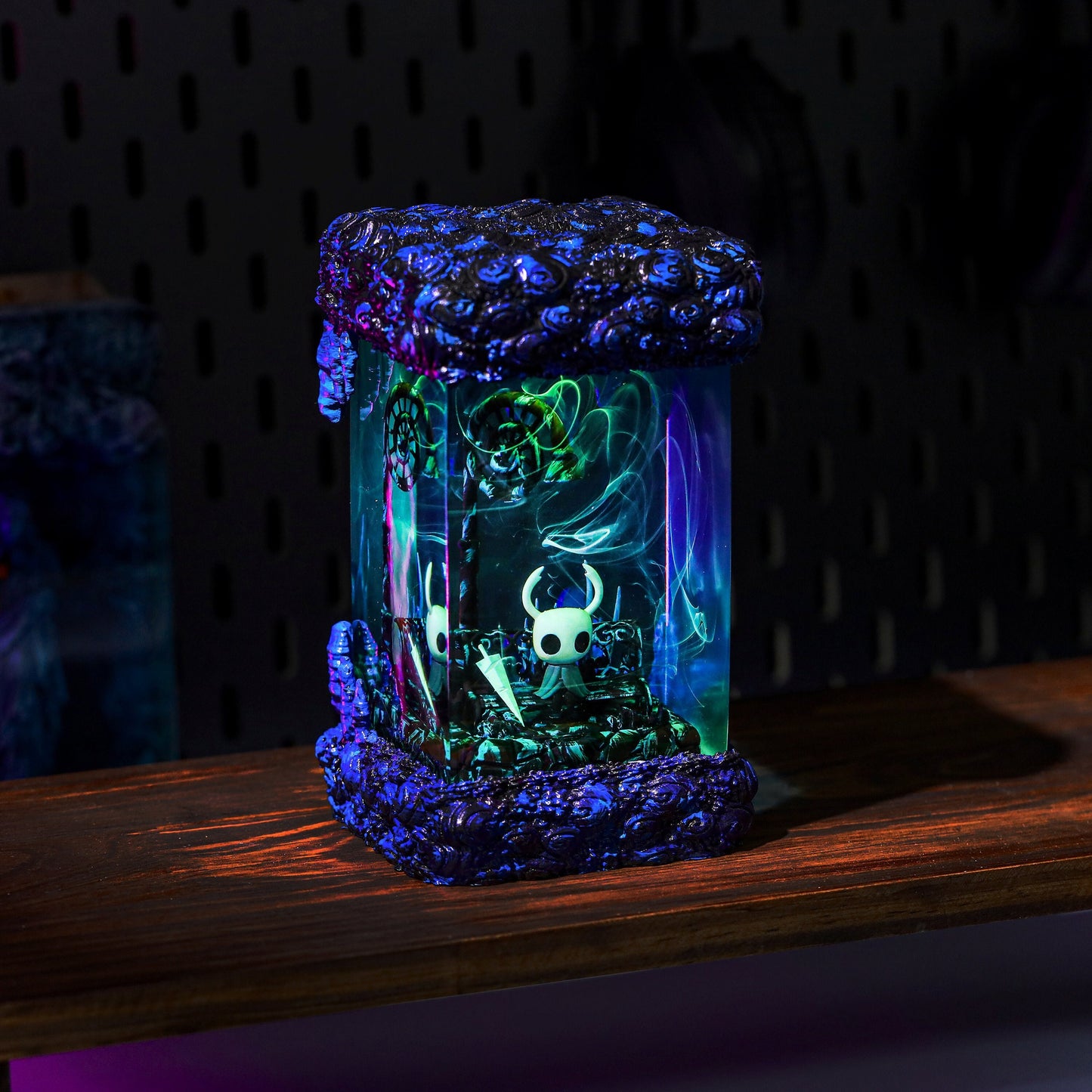 Knight from Hollow Knight Resin Lamp