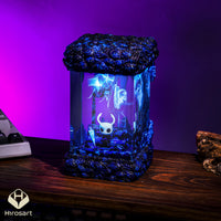 Knight from Hollow Knight Resin Lamp