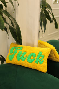 Fuck With Sayings Custom Hand Tufted Pillow Cover