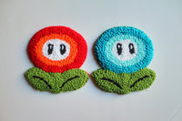Mario Game Tufted Mug Rug Coaster