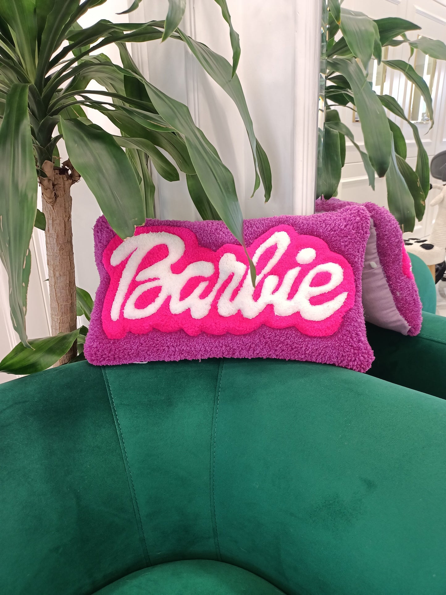 Personalized Name Tufted Pillow Case