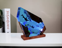 Axolotl and Sea Creatures resin
